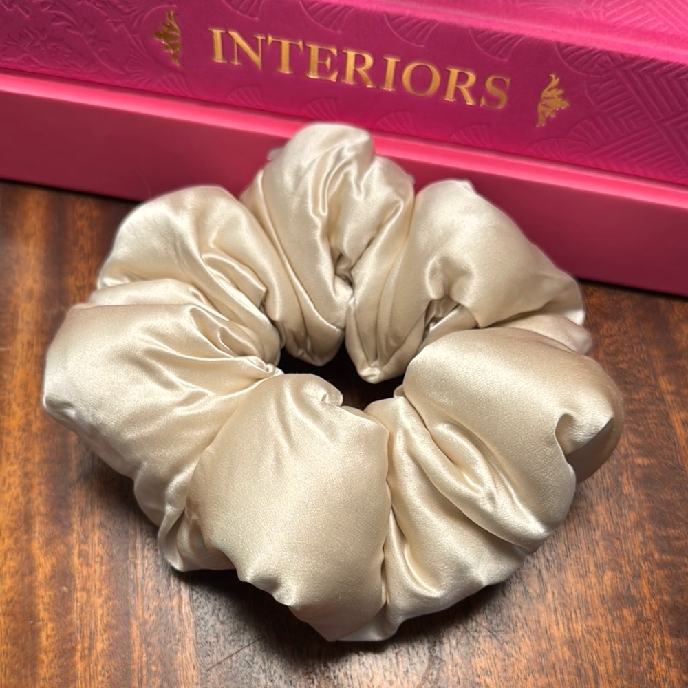 Drowsy Pillow Scrunchie- Dusty Gold